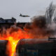 یوکرینی ایئربیس پر روس کا بڑا حملہ، برطانوی میزائل تباہ