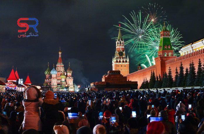 ماسکو میں نئے سال کی آمد کا جشن