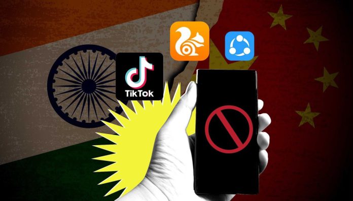 بھارت کا 54 چینی ایپ پر پابندی لگانے کا فیصلہ
