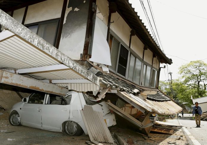 جاپان میں طاقتور زلزلہ