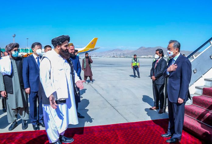 چین کے وزیر خارجہ کا دورۂ کابل