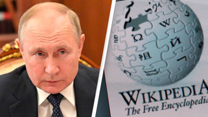 جھوٹی معلومات، روس نے ویکیپیڈیا کو انتباہ جاری کردیا