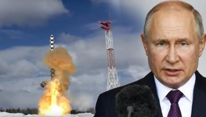 روس کا سرمت بین البراعظمی میزائل کا کامیاب تجربہ، صدر پوتن کی مبارک باد