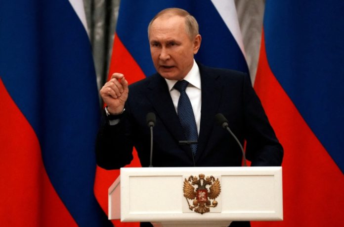 روس یوکرین میں کسی بھی ملک کی مداخلت کا فوری جواب دے گا، روسی صدر