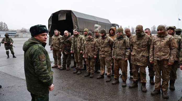 گرفتار یوکرینی قیدیگرفتار یوکرینی فوجیوں میں نیٹو کے فوجیوں کی موجودگی کا انکشاف