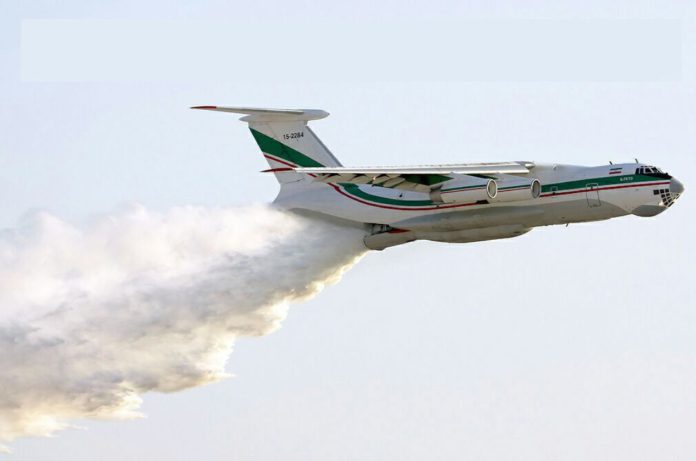ایران کا آگ بجھانے والا طیارہ پاکستان امدادی آپریشن میں شامل