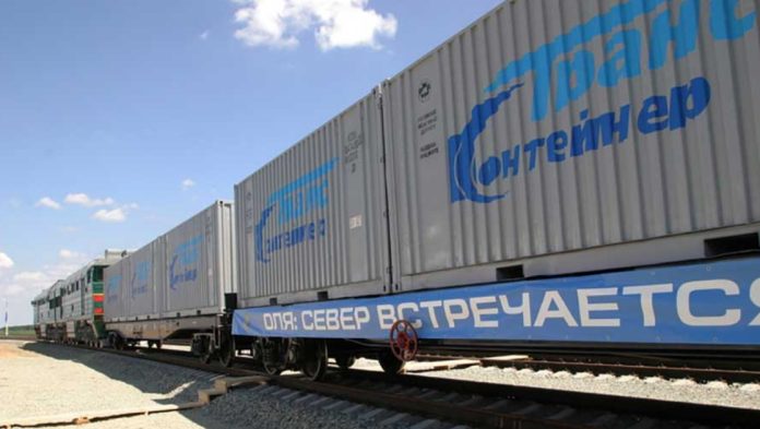 روس سے پہلی ٹرانزٹ کارگو ٹرین براستہ ایران سعودی عرب پہنچ گئی