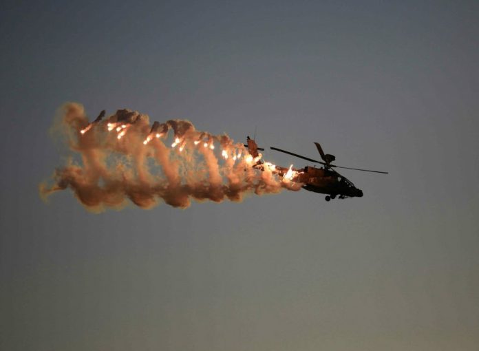 فلسطینی استقامت فورس نے اسرائیل کا ہیلی کاپٹر مارگرایا