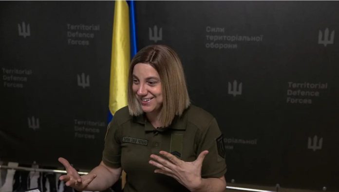 یوکرین کی خواجہ سرا فوجی ترجمان نے روس کو دھمکی دے دی