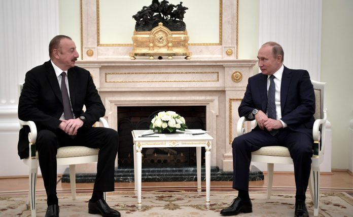 آذربائیجانی صدر نے صدر پوتن سے روسی فوجیوں کی ہلاکت پر افسوس کا اظہار