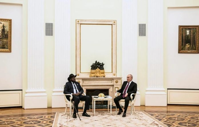 روس سلامتی کے معاملات میں جنوبی سوڈان کی مدد کرے گا ، صدر پوتن