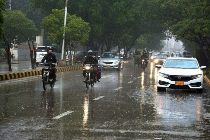 rains in Pakistan