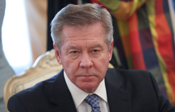 Gennady Gatilov a permanent representative of the Russian Federation to the United Nations