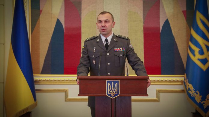 Ukrainian security chief Major General Sergey Rud