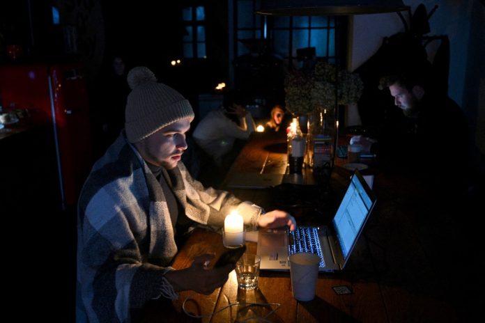 power outage in Ukraine