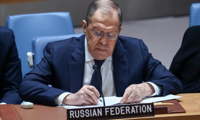 Russian Foreign Minister Sergey Lavrov