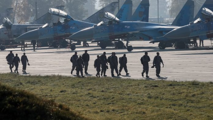 Nine Ukrainian jets destroyed
