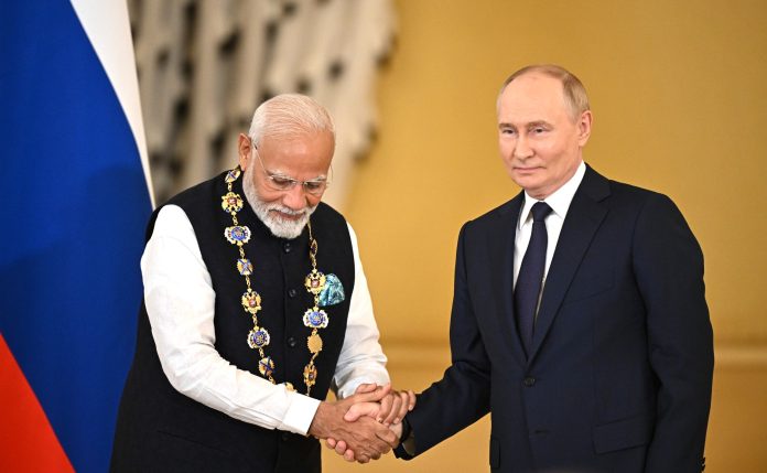 Putin and modi