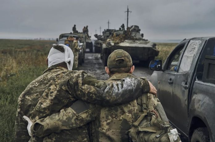 Ukrainian soldiers