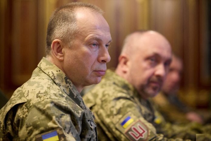 Commander in Chief of the Ukrainian Armed Forces Colonel General Oleksandr Syrskyi