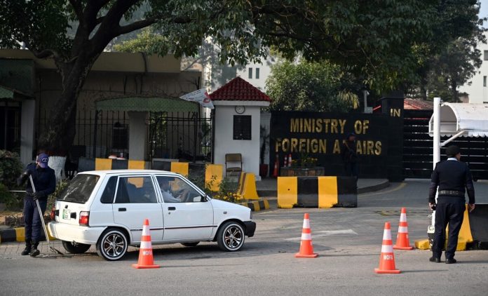 Pakistan foreign ministry office