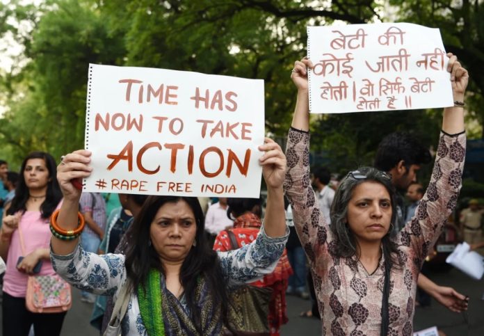 Indian demonstrators