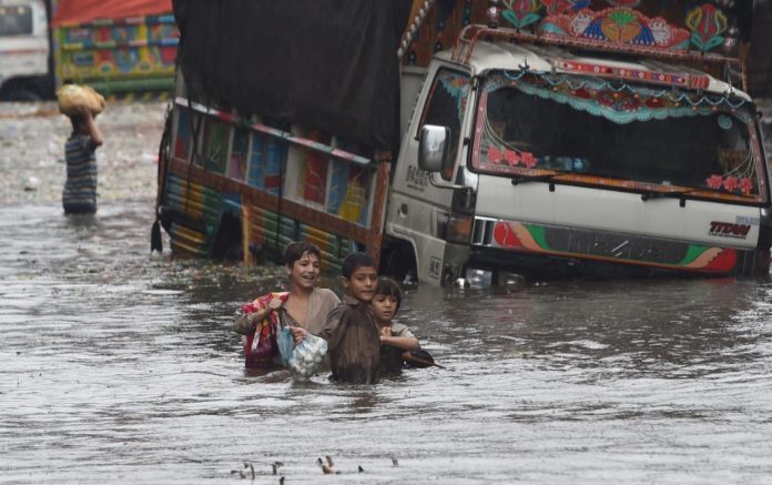 Rain in Pakistan