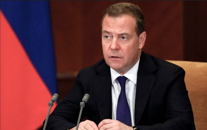 Former Russian President Dmitry Medvedev