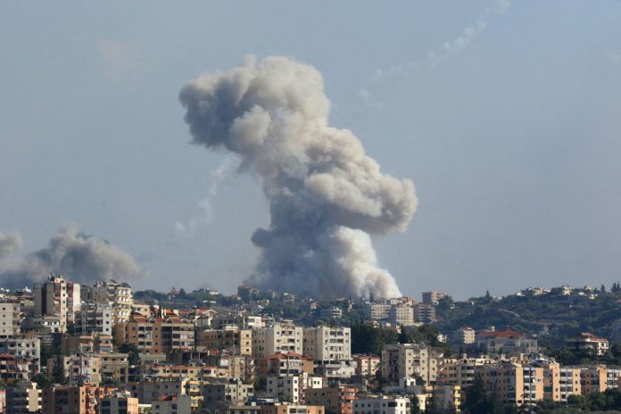 Israel strikes Lebanon