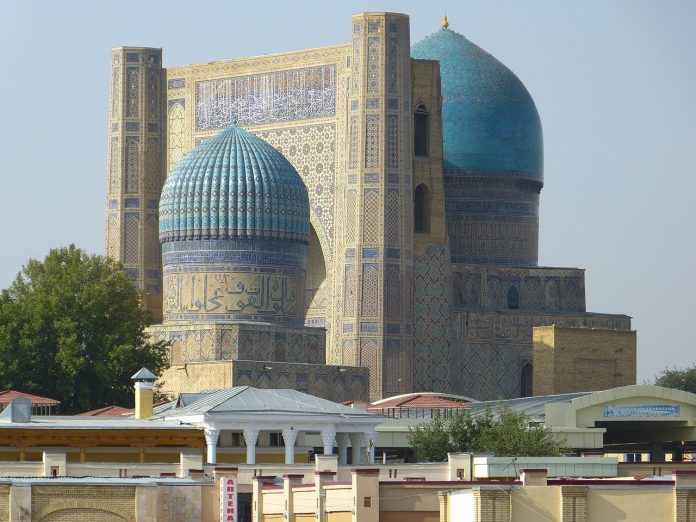 grand mosque of Tajikistan