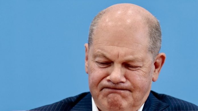 German Chancellor Olaf Scholz