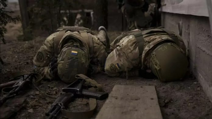 Ukrainian soldier dead