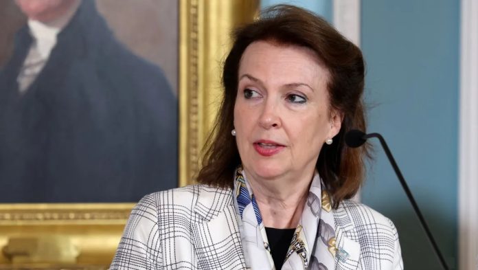 Argentine Foreign Minister Diana Mondino