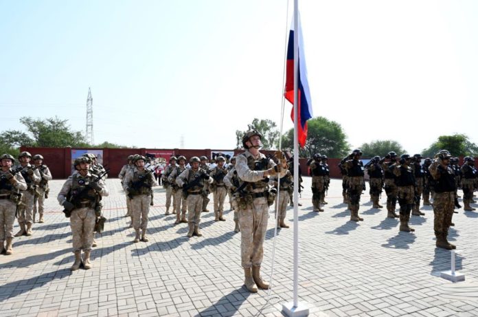 Joint military exercise between Pakistan and Russia