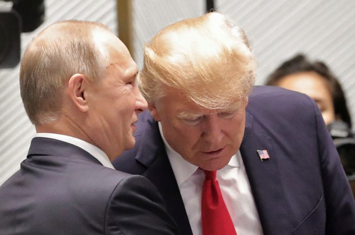 U.S. President Donald Trump and Russian President Vladimir Putin