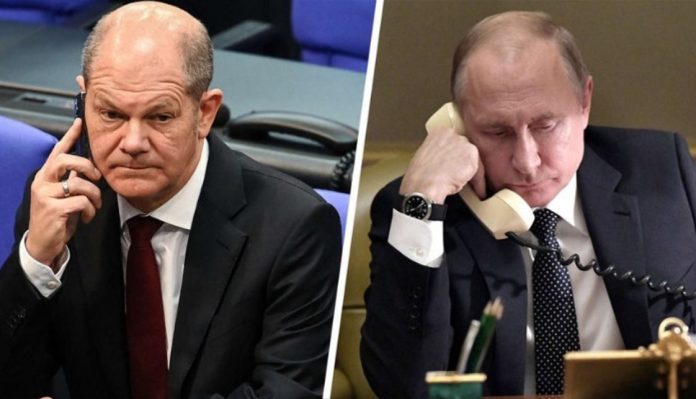 Putin and Scholz