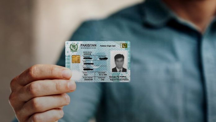 Pakistan identity card