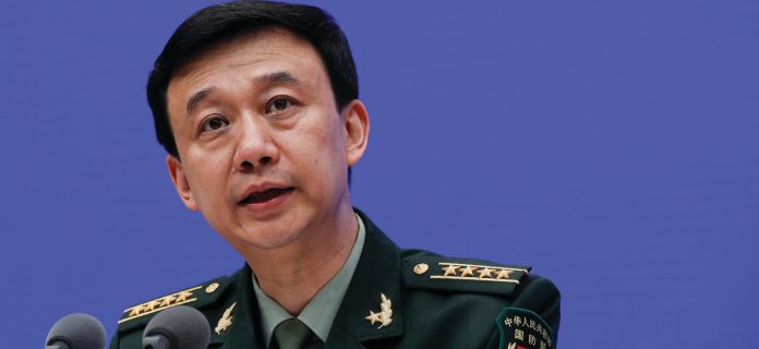 Chinese defense ministry spokesman wu qian