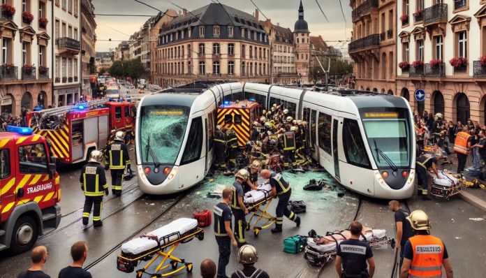 Two Trams Collide