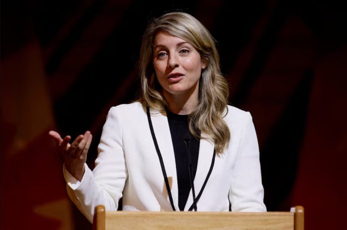 Canada's Minister of Foreign Affairs Melanie Joly