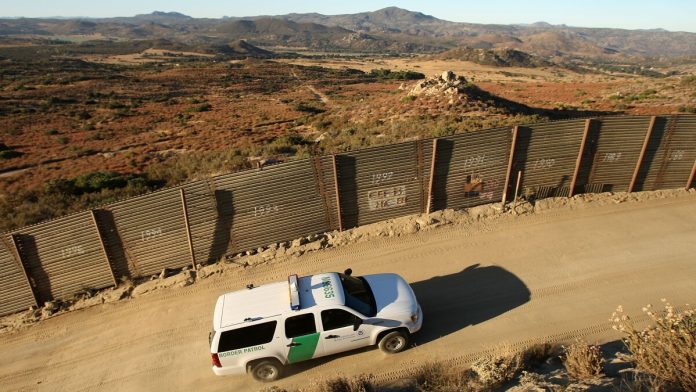 US Mexico border