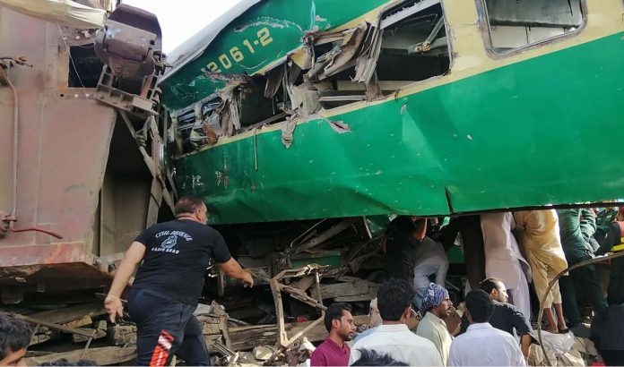 Pakistan railway Accident