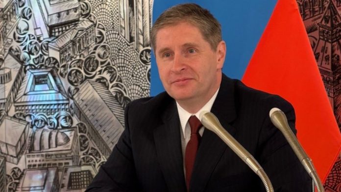 Russia’s ambassador to Japan Nikolay Nozdrev