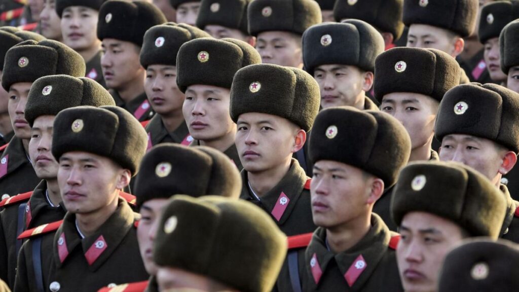 North Korean soldiers