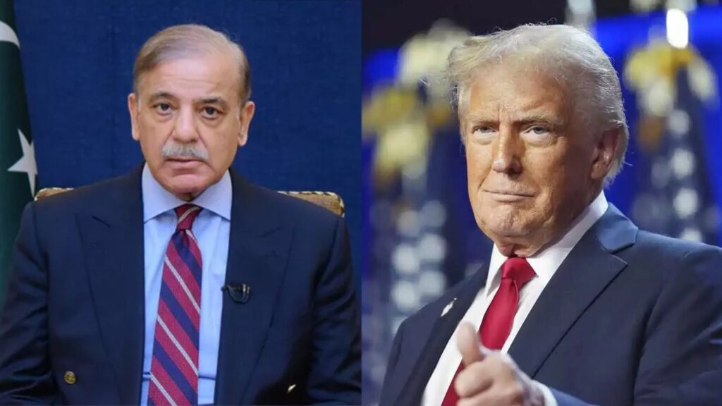 Shahbaz Sharif and Trump