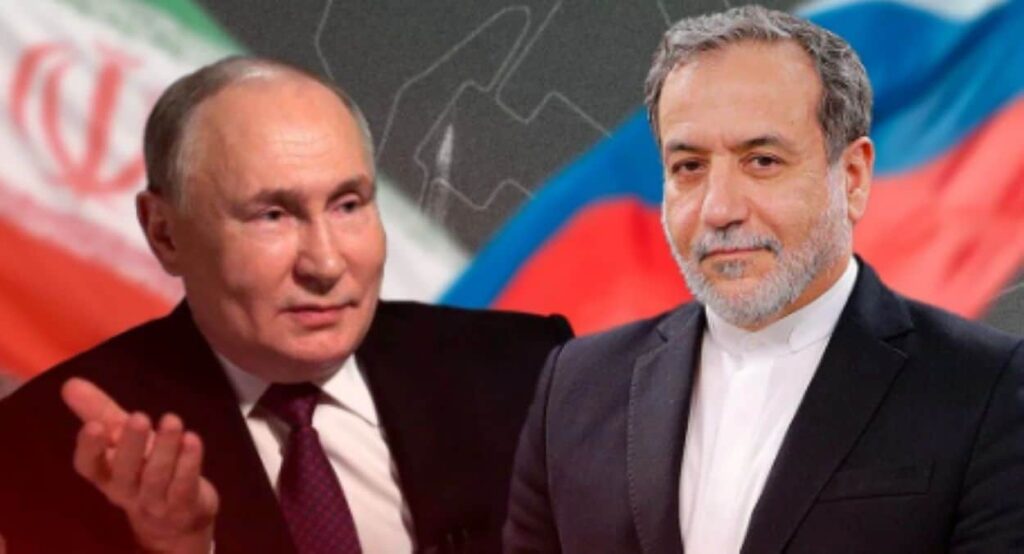 Iran's foreign minister in Russia to meet Putin