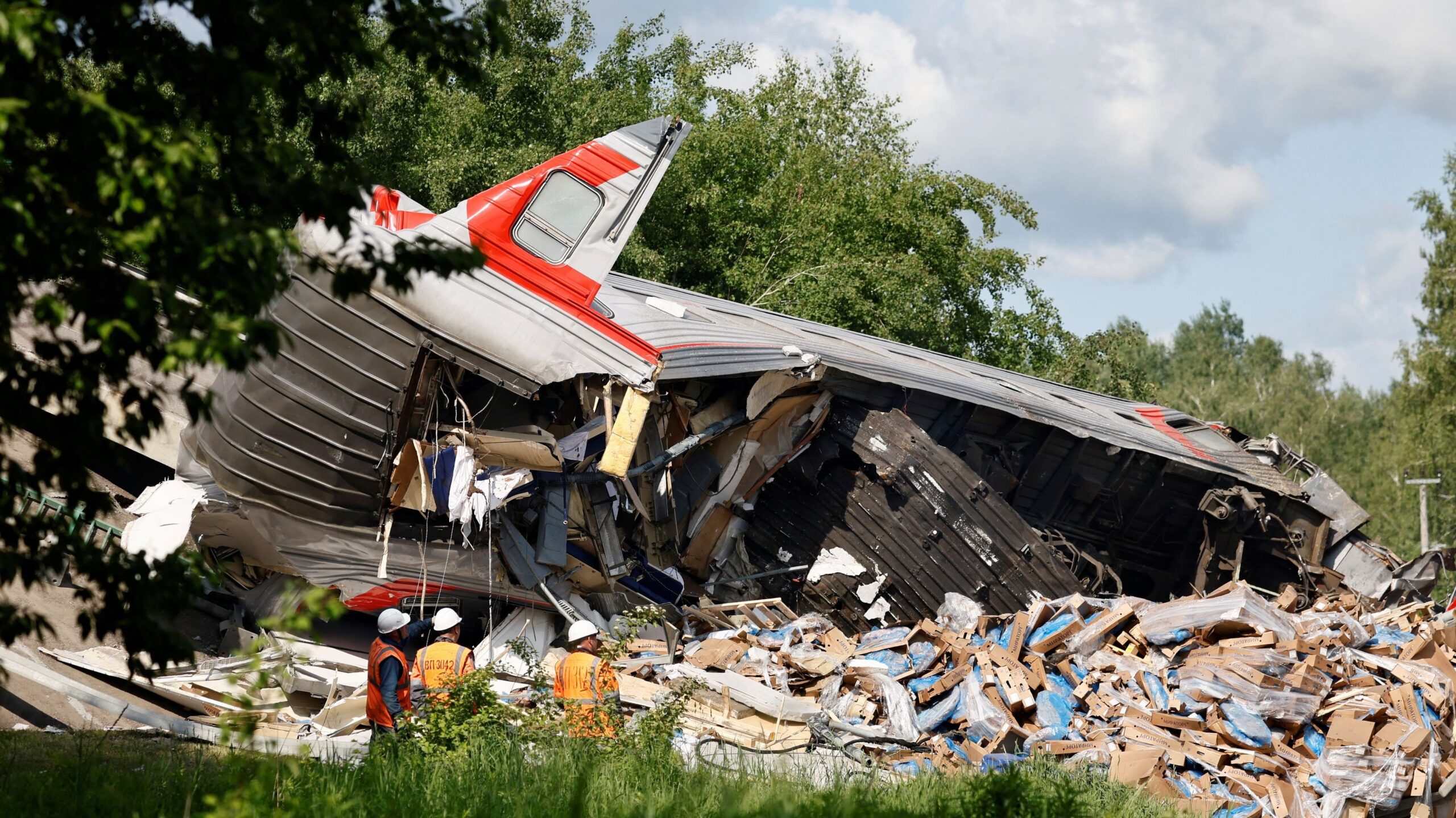 Russian Train Accident