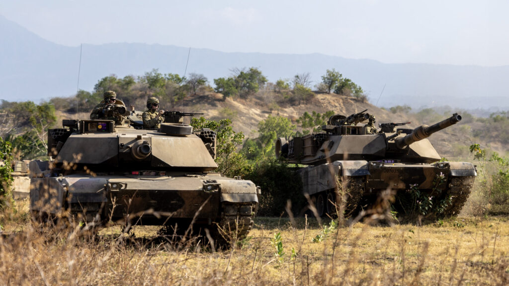 Abrams tank