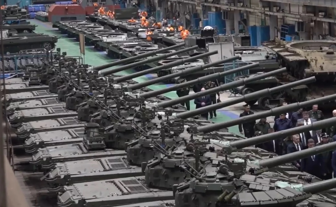 Russian tanks