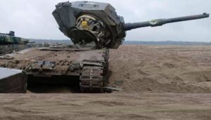 Leopard tank